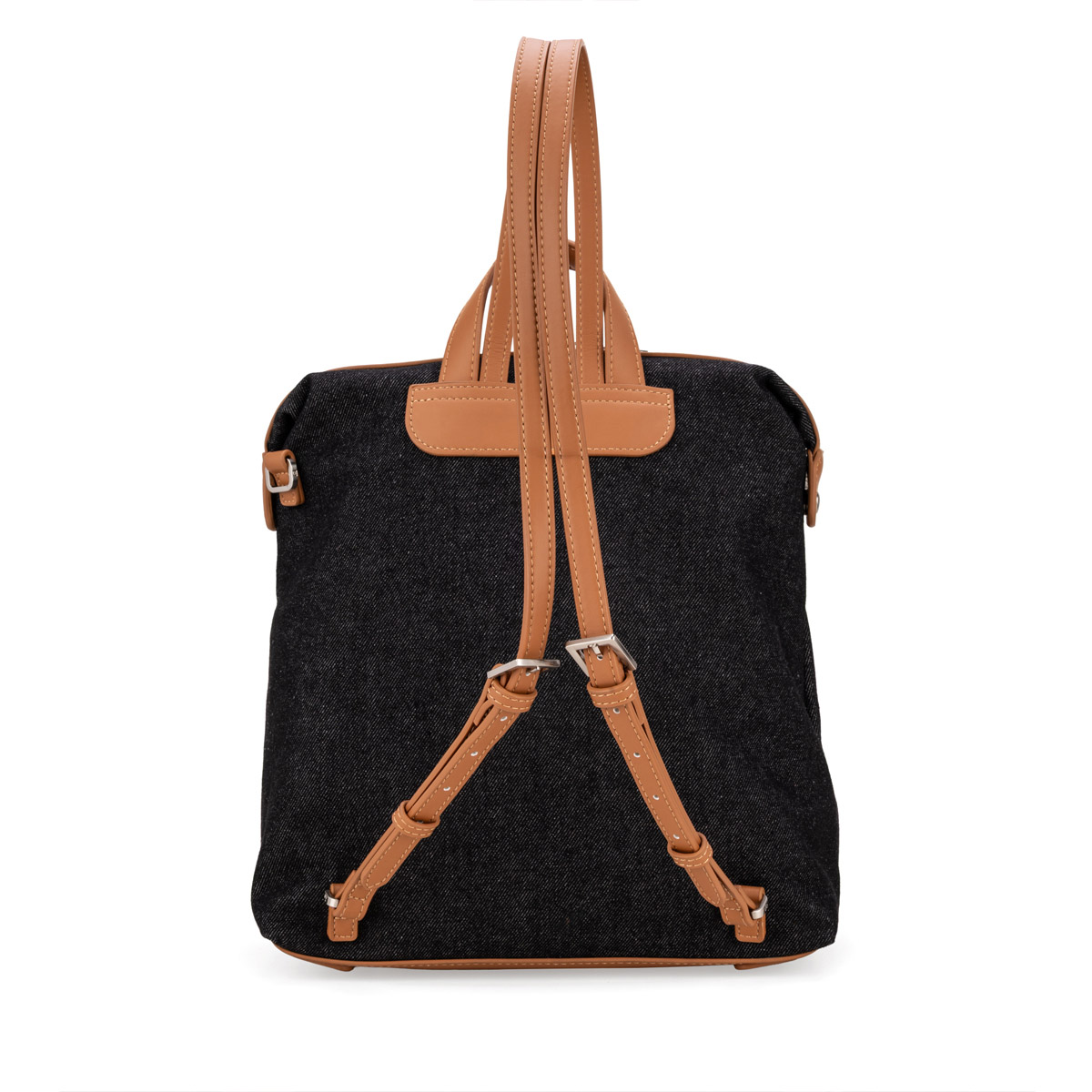 Bolso Backpack Cloe Negro para Mujer image number null