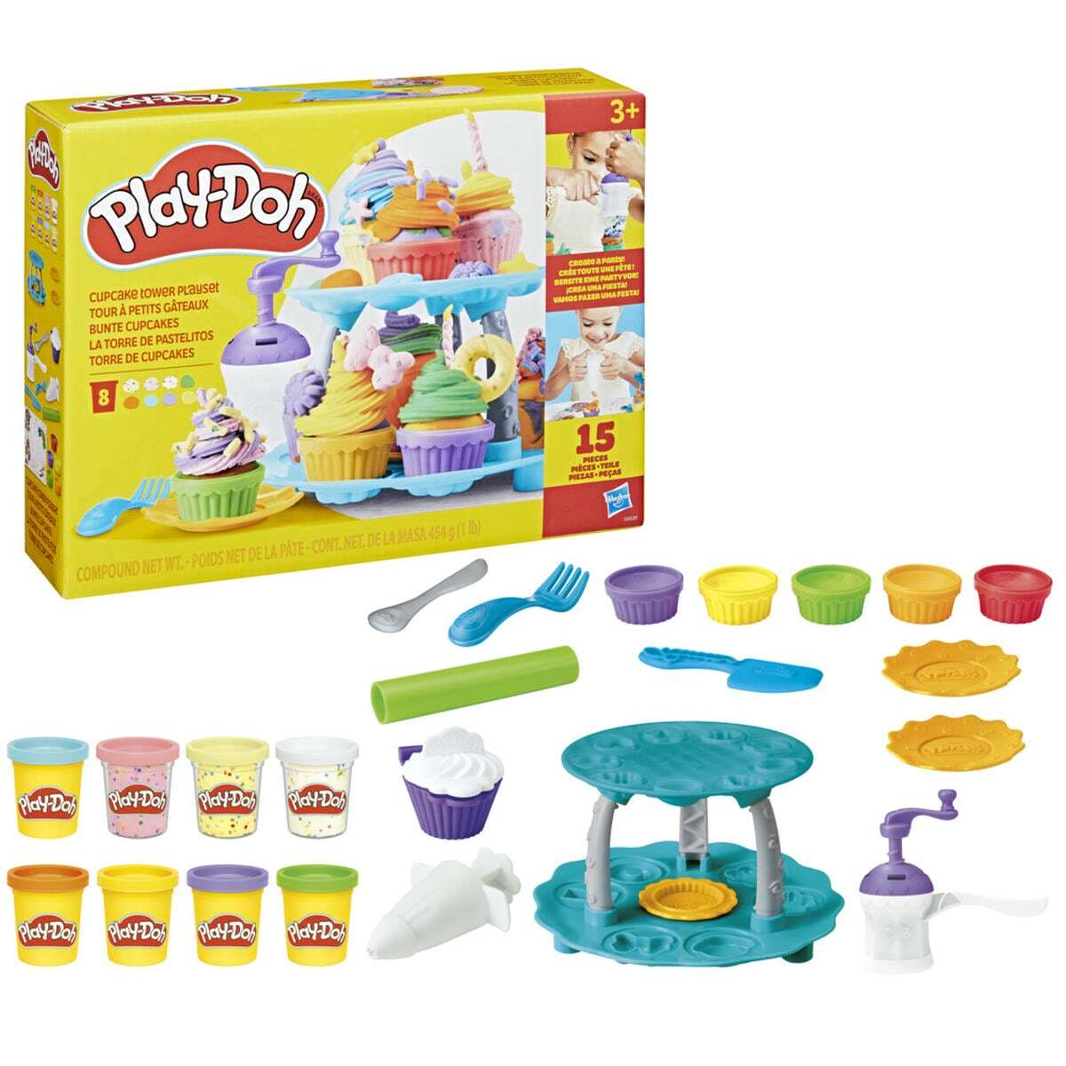 Play-Doh Set de Juego La Torre de Pastelitos Hasbro image number null