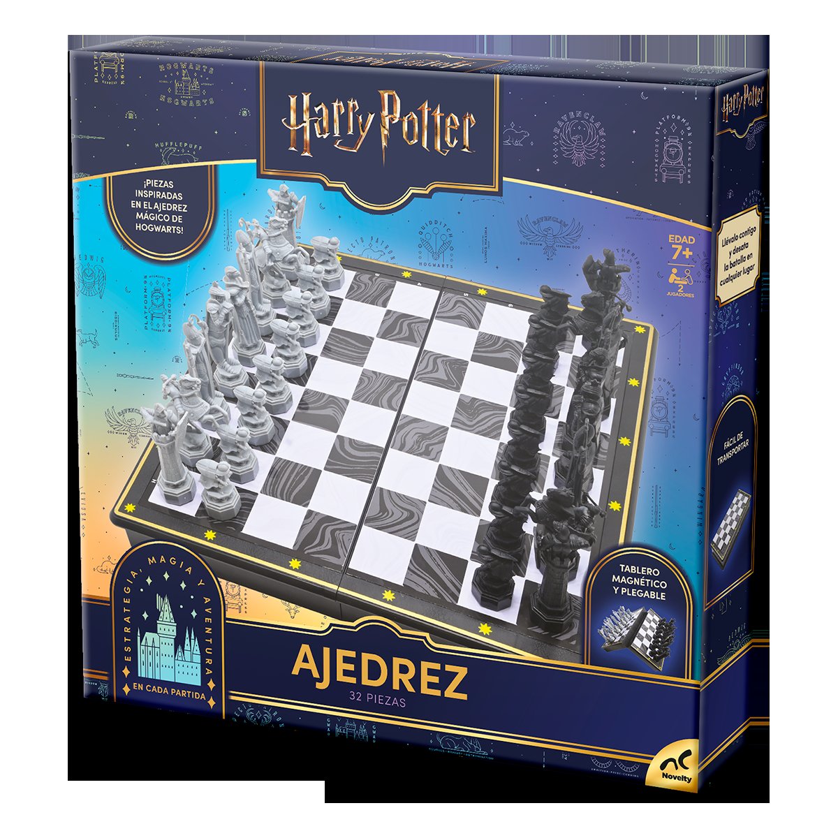 AJEDREZ MAGNETICO HARRY POTTER image number null