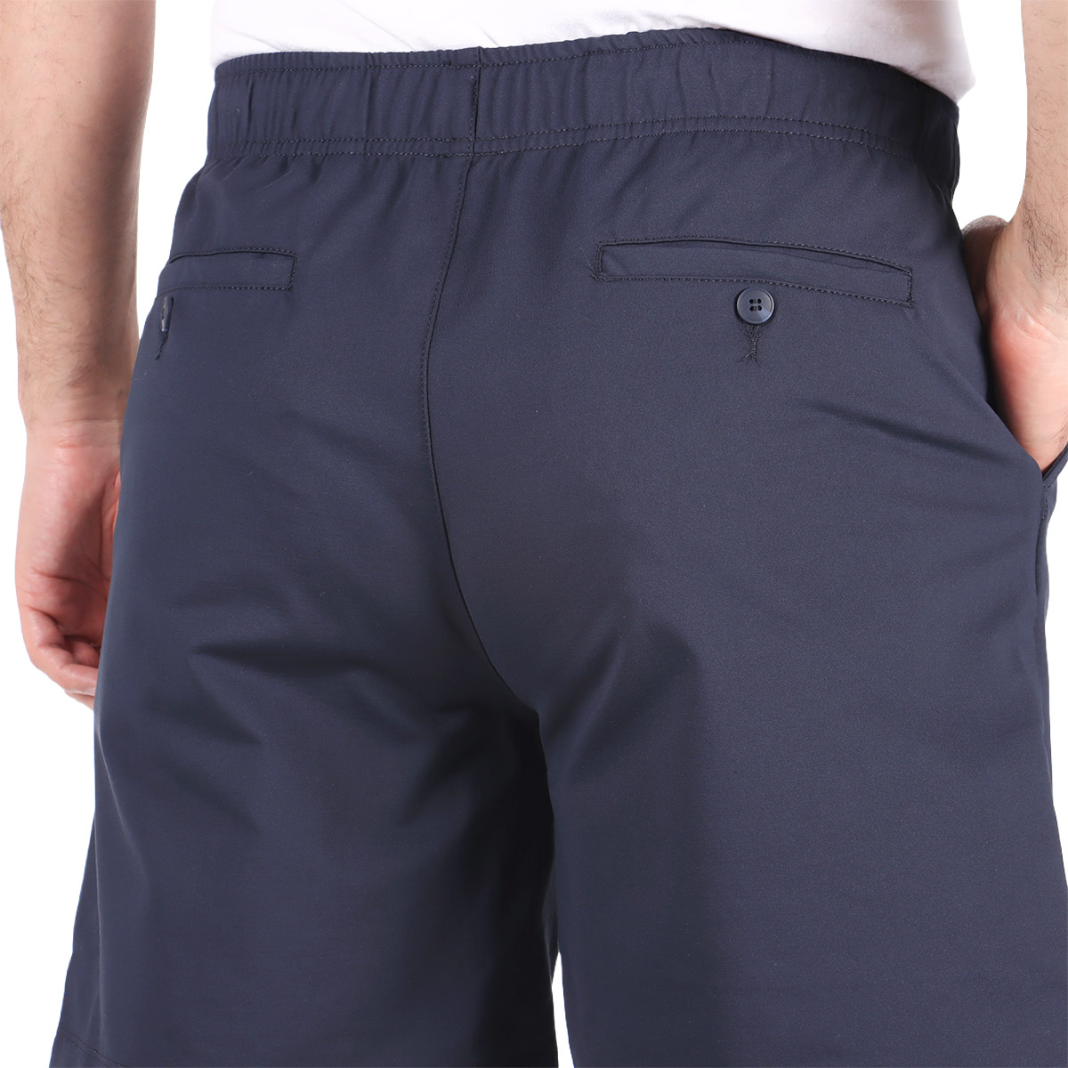 Bermuda con Jaretas Ajustable El&aacute;stica Casual J.opus Hombre image number null
