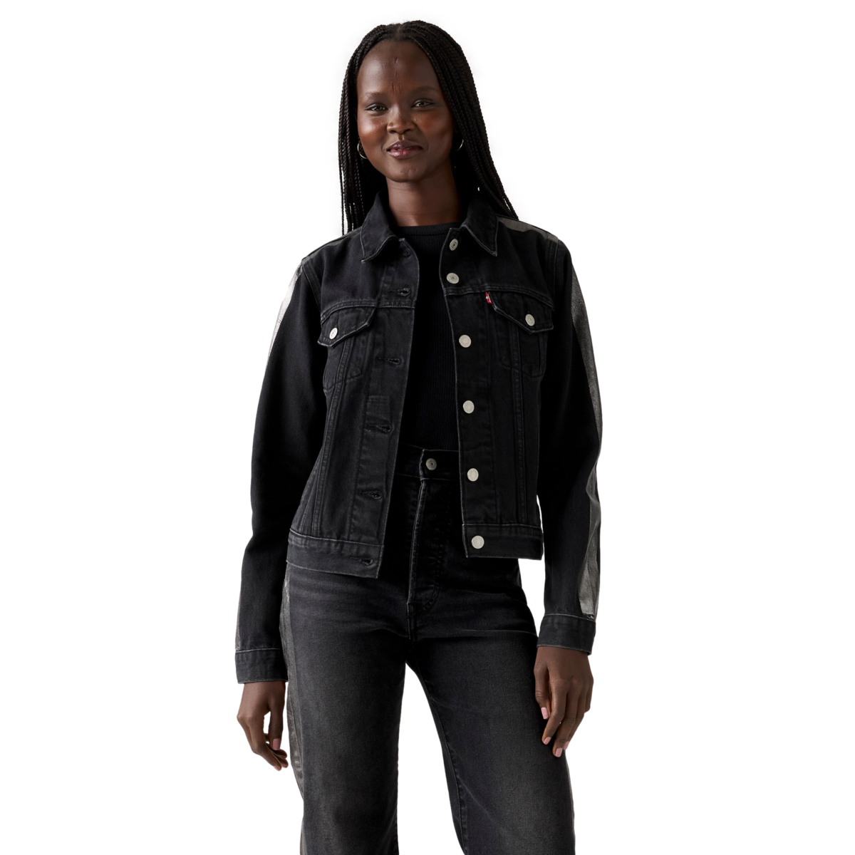 Levi&rsquo;s&reg; Chamarra Trucker de Mezclilla Original para Mujer image number null
