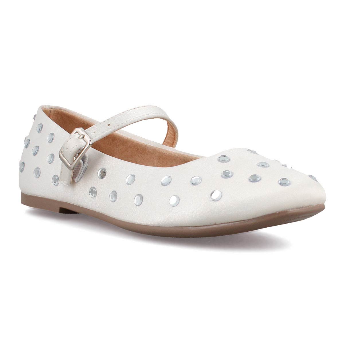 Zapato Piedras Hebilla 16-24 Blanco Vavito image number null