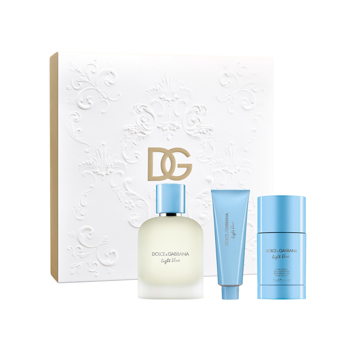 Set Dolce & Gabbana Light Blue Eau De Toilette 100 Ml Para Hombre image number null