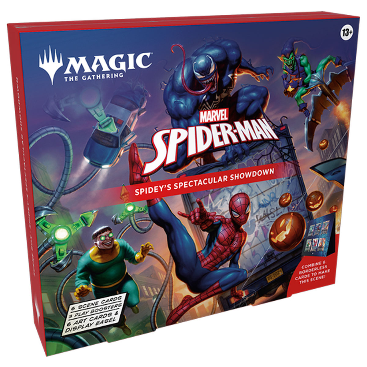 Magic The Gathering Spider Man Scene Box Ingles image number null