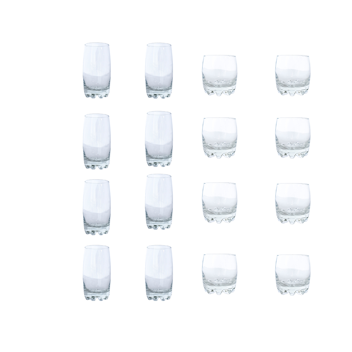 Juego De 16 Vasos Galassia BORMIOLI image number null
