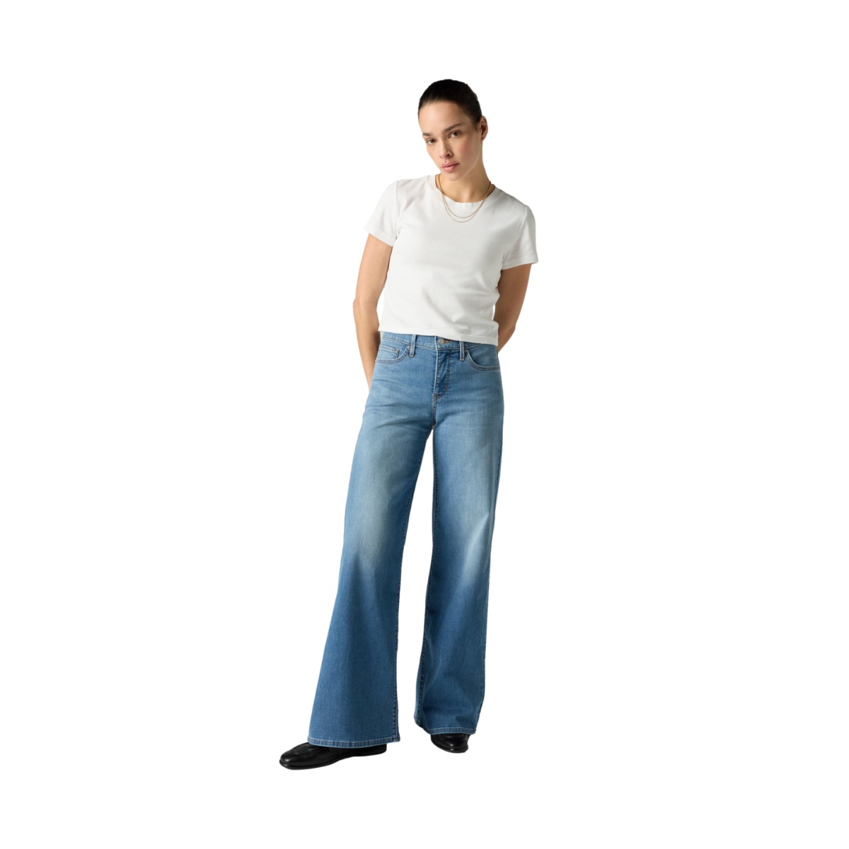 Levi&rsquo;s&reg; 318&reg; Jeans Shaping Wide Leg para Mujer image number null