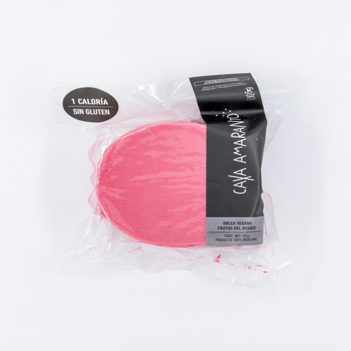 Oblea Vegan Frutos Rojos Caxa Amaranto 55g image number null