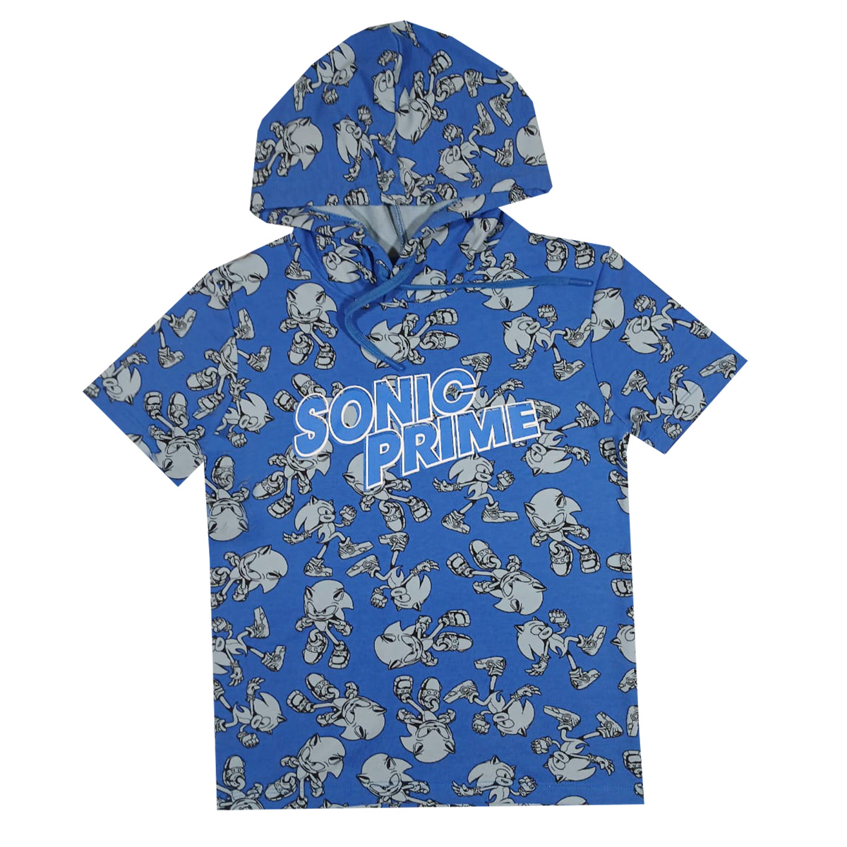 Sudadera Manga Corta y Capucha Sonic para Ni&ntilde;o image number null