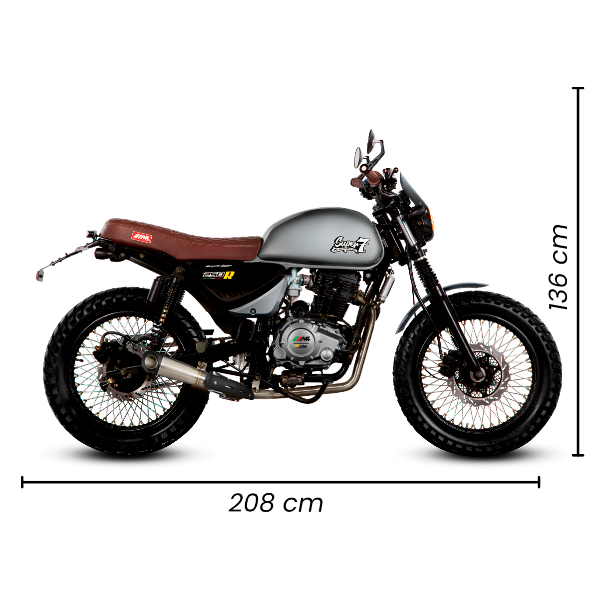 Motocicleta MB SUPER 7 250 PERFORMANCE image number null
