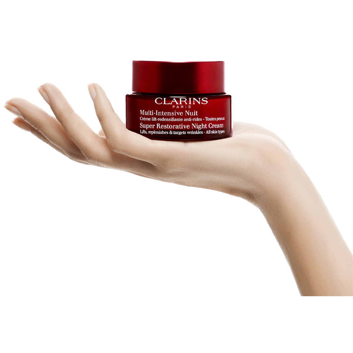 Tratamiento Redinsificante S&uacute;per Restorative Crema Noche 50ml CLARINS image number null