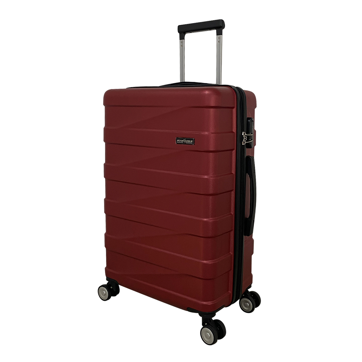 Set Peaktour de 3 Maletas Waterloo 20"/24"/28" Rojo image number null