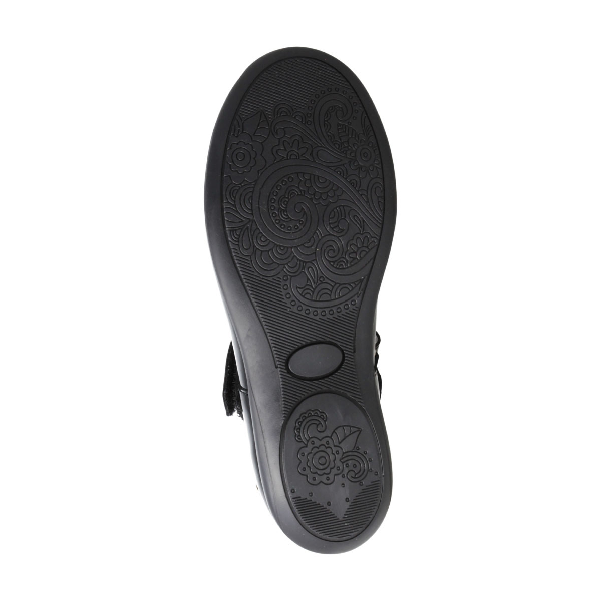 Zapato Escolar Con Velcro 18-22 Negro Karsten image number null