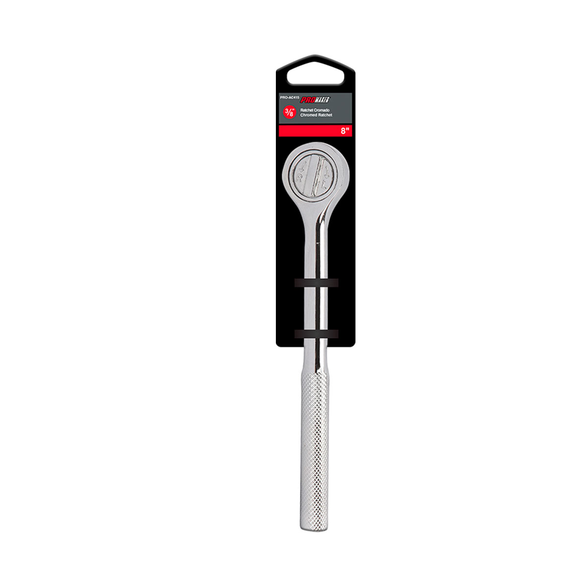 Matraca Cromada Mando 1/2 X 10" Promaker image number null