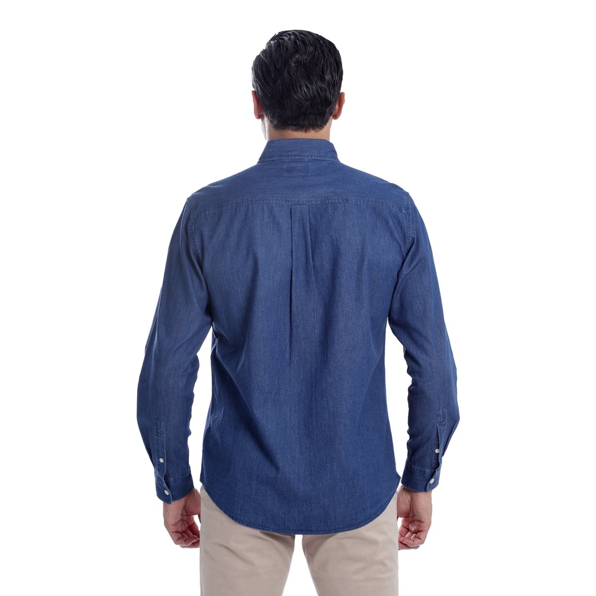 Camisa Regular Chaps Manga Larga para Hombre image number null