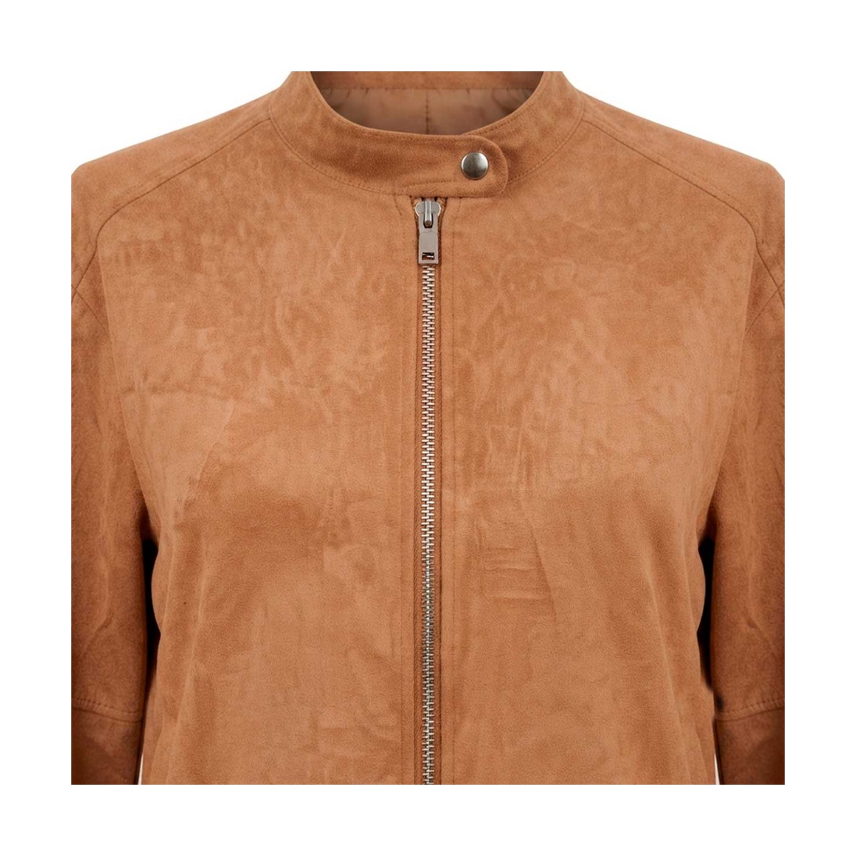 Chamarra De Suede Con Broche Philosophy Jr Petite Para Mujer Petite image number null