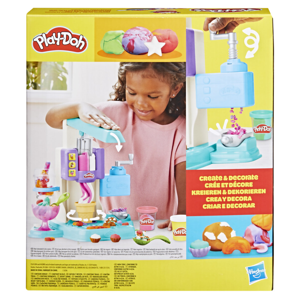 Set de Juego PLAY-DOH Helader&iacute;a Multicolor image number null