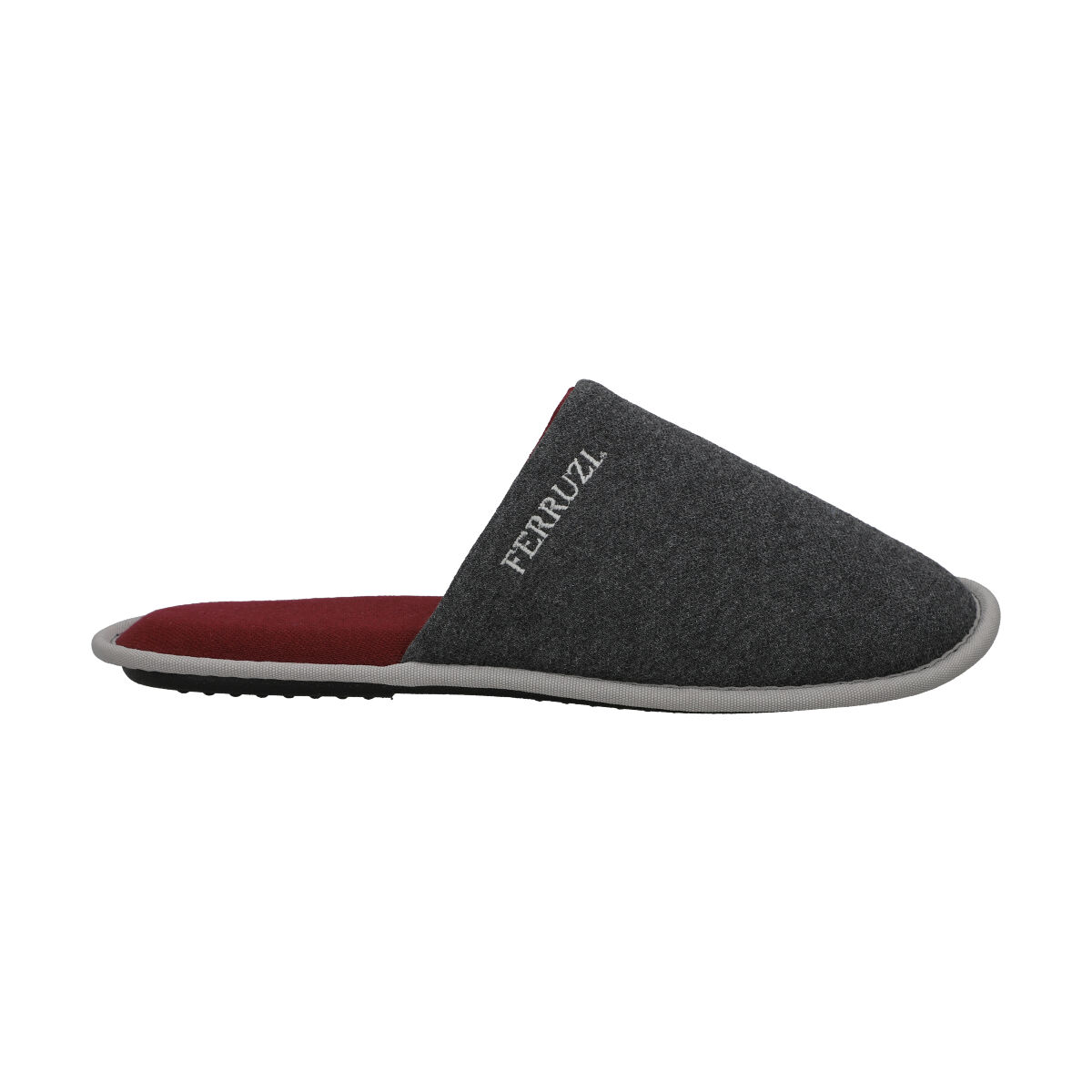 Pantufla Destalonada Ferruzi Gris para Hombre image number null