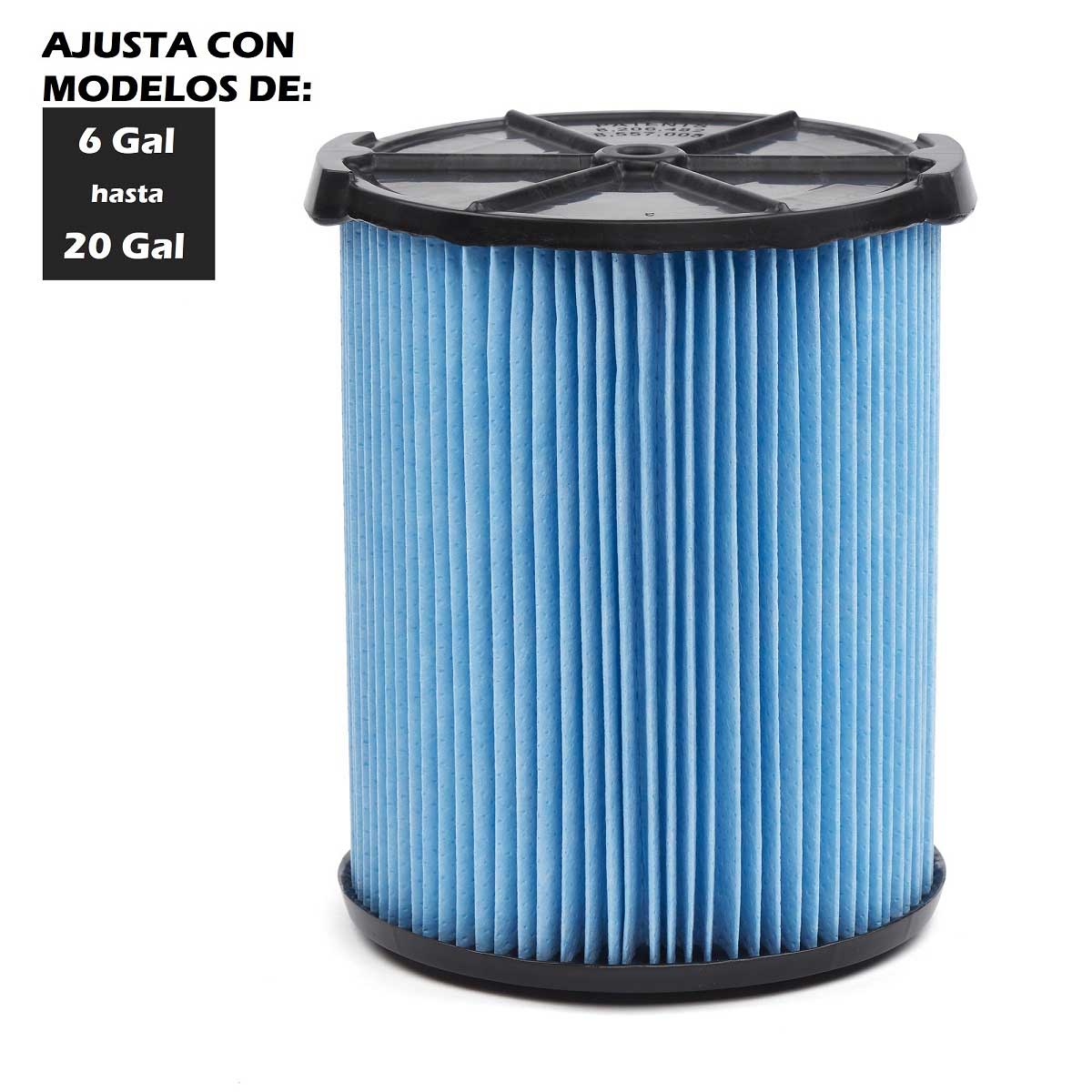 Filtro de Polvo Fino para Aspiradoras Craftsman de 6 a 20 Galones Mod. CMXZVBE38751 image number null