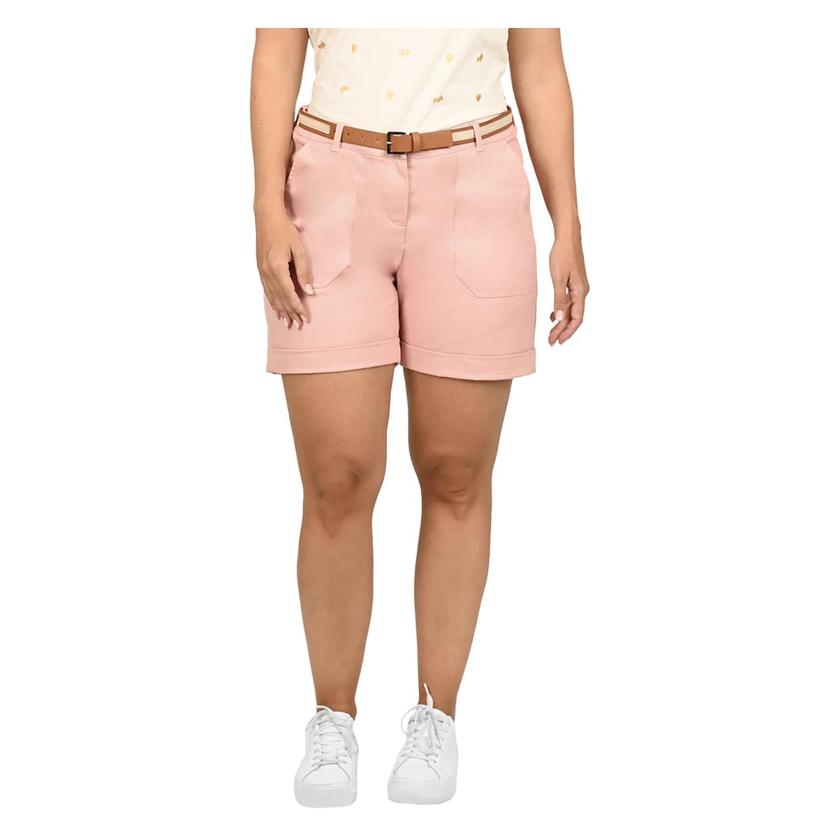 Short con cintur&oacute;n elken Ferrioni para Mujer image number null