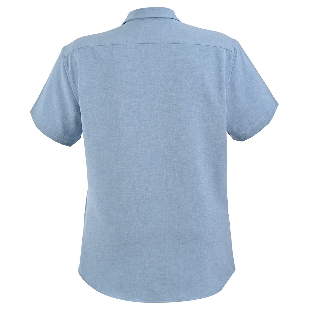 Guayabera Lisa Michel Blanc Manga Corta para Hombre Plus image number null
