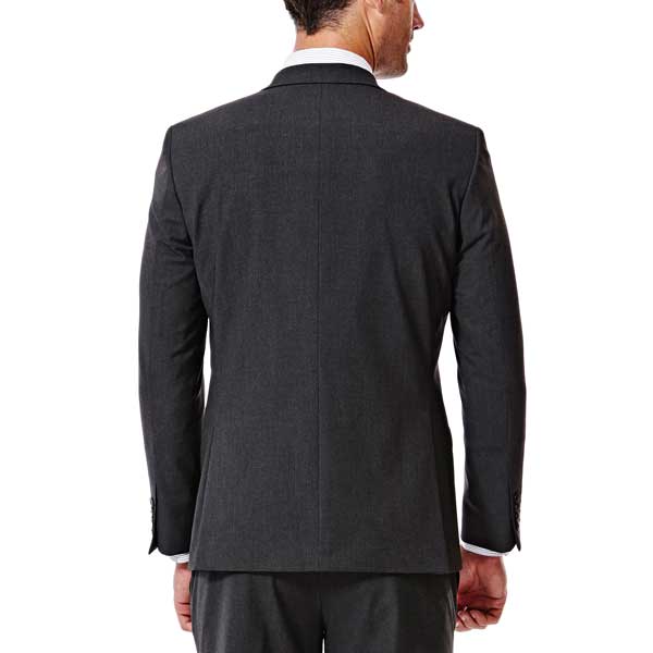 Saco Slim Fit Modelo elo Hz70295Ox Gris Oxford Haggar Para Hombre image number null