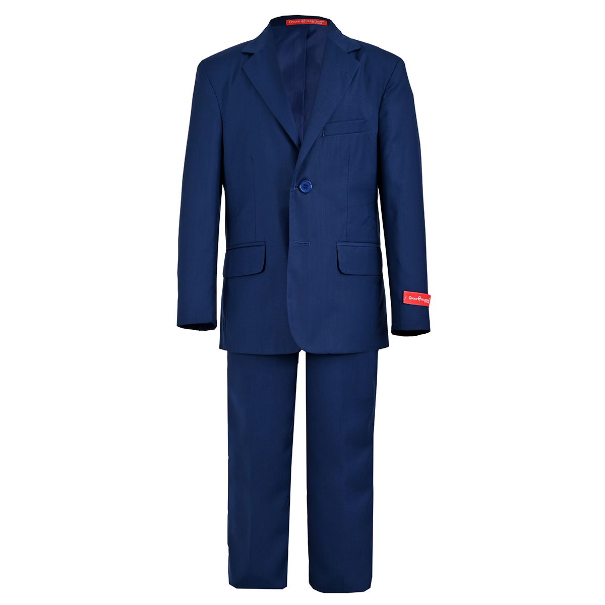 Traje Para Ni&ntilde;o De Vestir Color Liso Azul El&eacute;ctrico Oscar Collection image number null