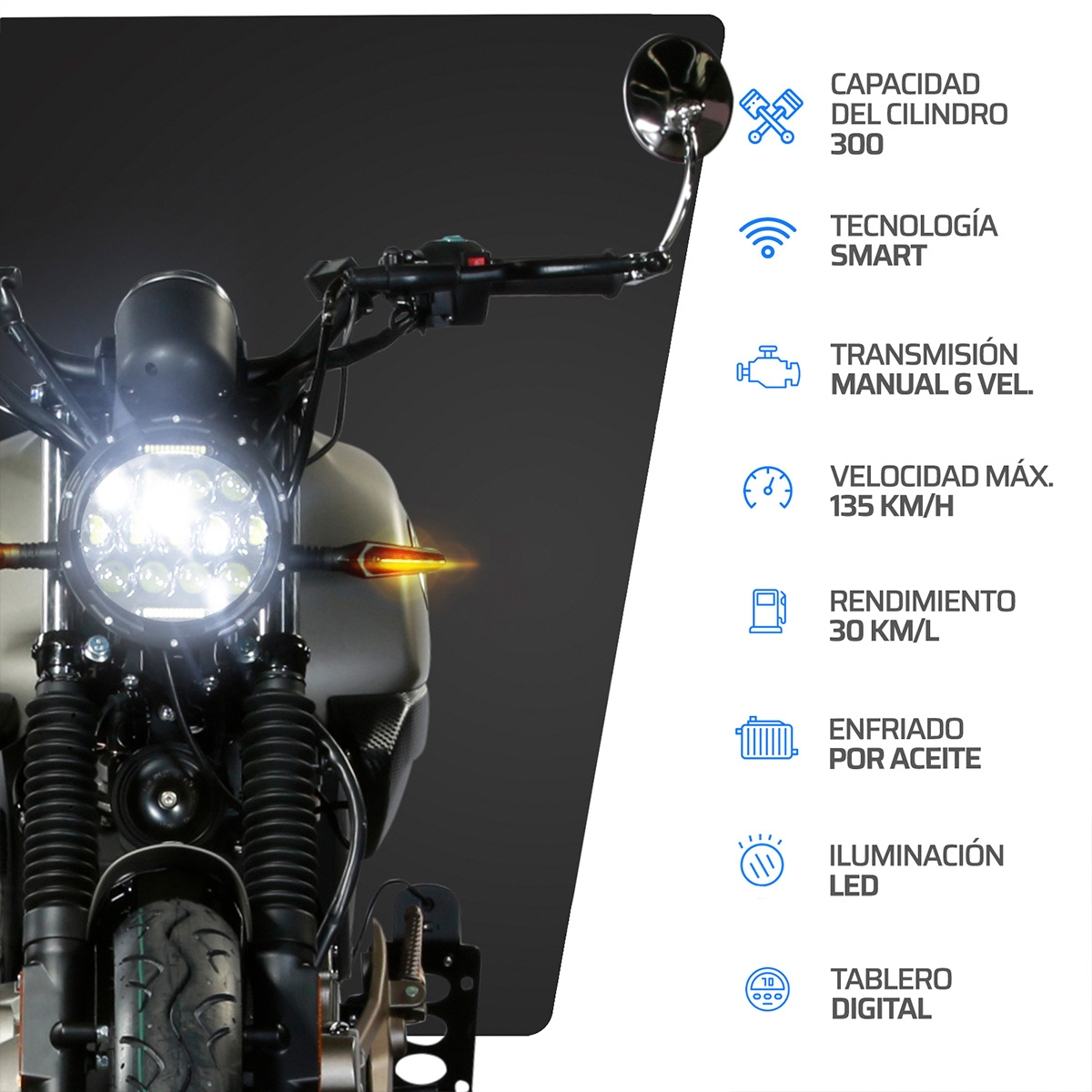 Motocicleta Rocketman 300 2024 Vento image number null