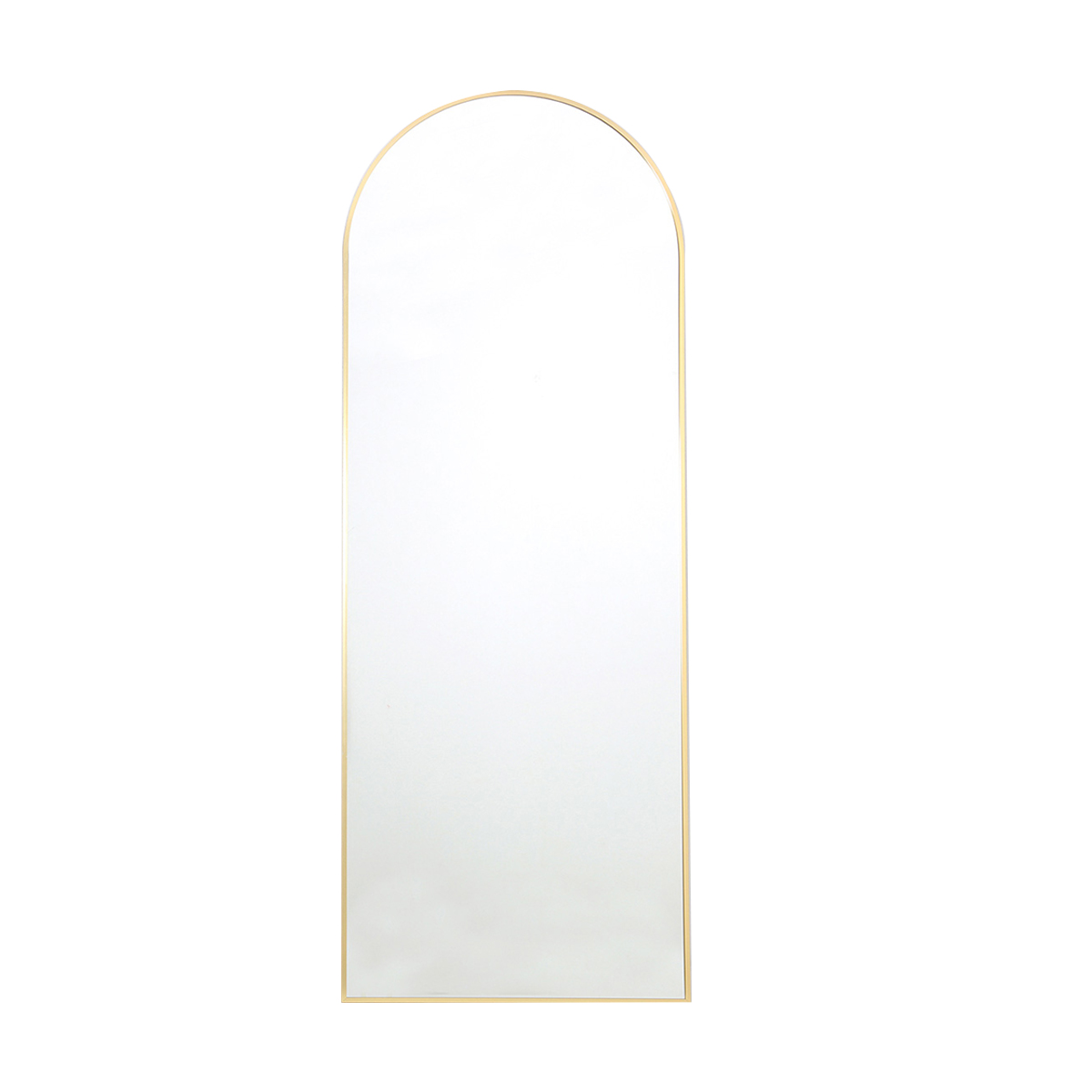 Espejo con marco de aluminio reverso de MDF Ganchos HOME NATURE image number null