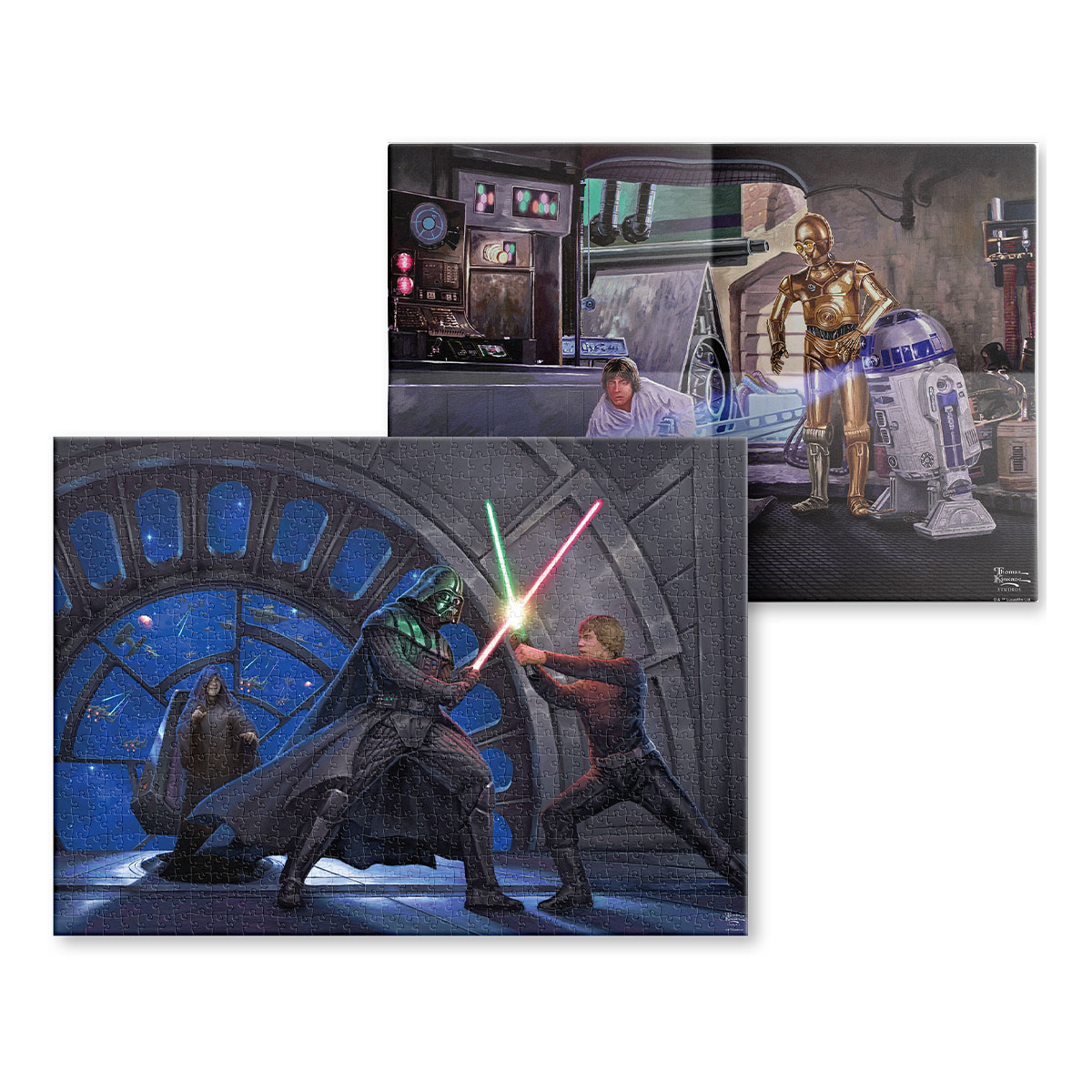 Rompecabezas Premium Star Wars Thomas Kinkade 1000 Piezas image number null