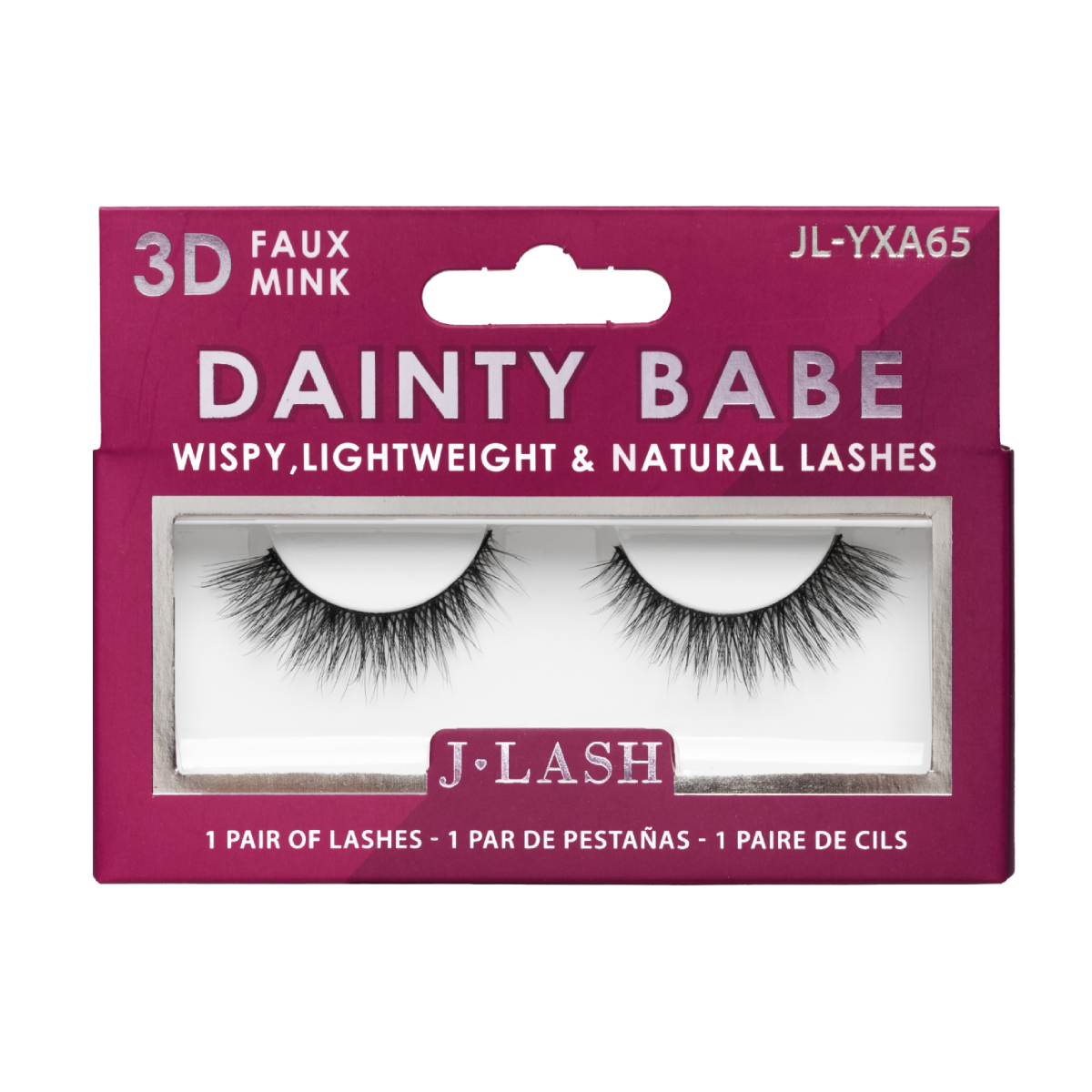 Dainty Babe Pesta&ntilde;as Postizas Estilo Natural Sofisticaci&oacute;n J Lash image number null