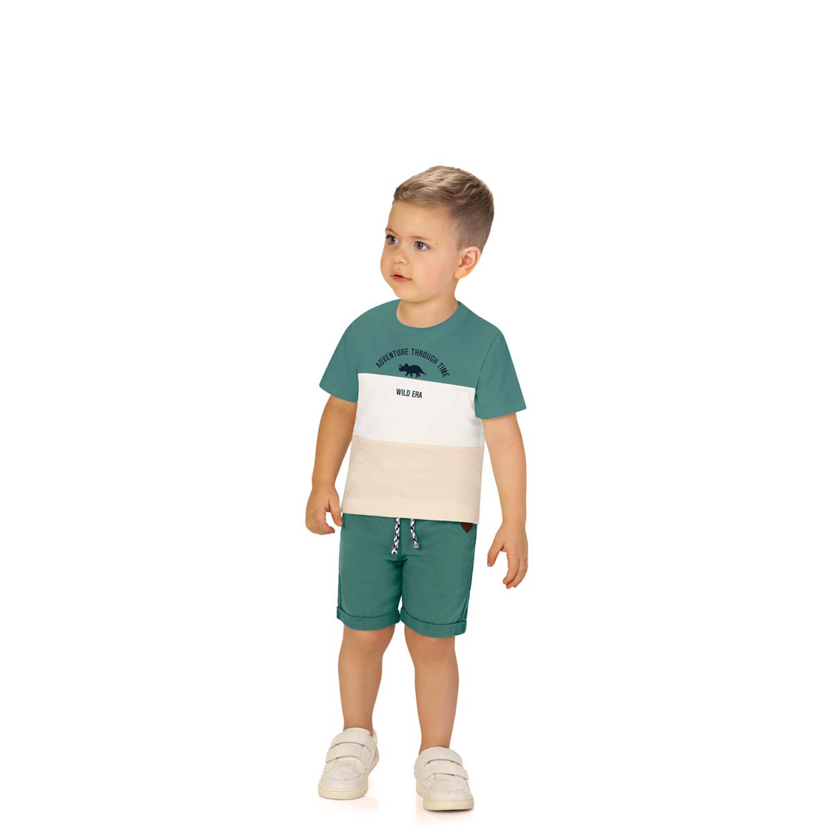 Conjunto Playera Manga Corta y Short Milon para Ni&ntilde;o image number null
