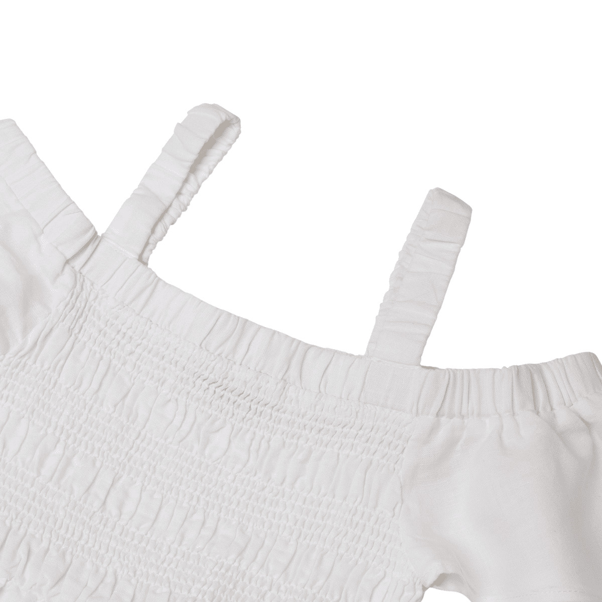 Vestido de Manga Corta con Tirantes Benetton para Ni&ntilde;a image number null