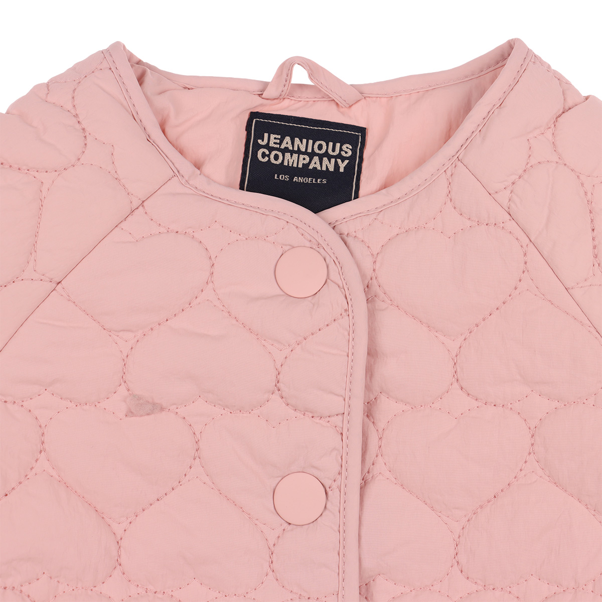 Chamarra Capitonada Corazones Jeanious para Ni&ntilde;a Toddler image number null