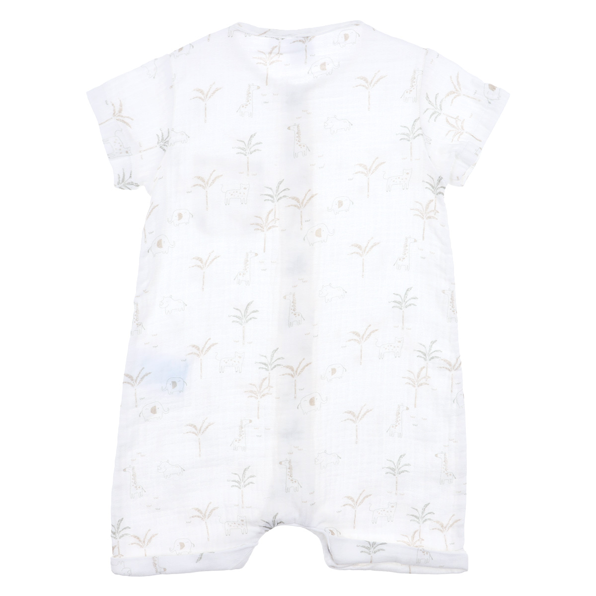 Romper Estampado Safari 100% Algod&oacute;n Carosello Beb&eacute; Ni&ntilde;o image number null