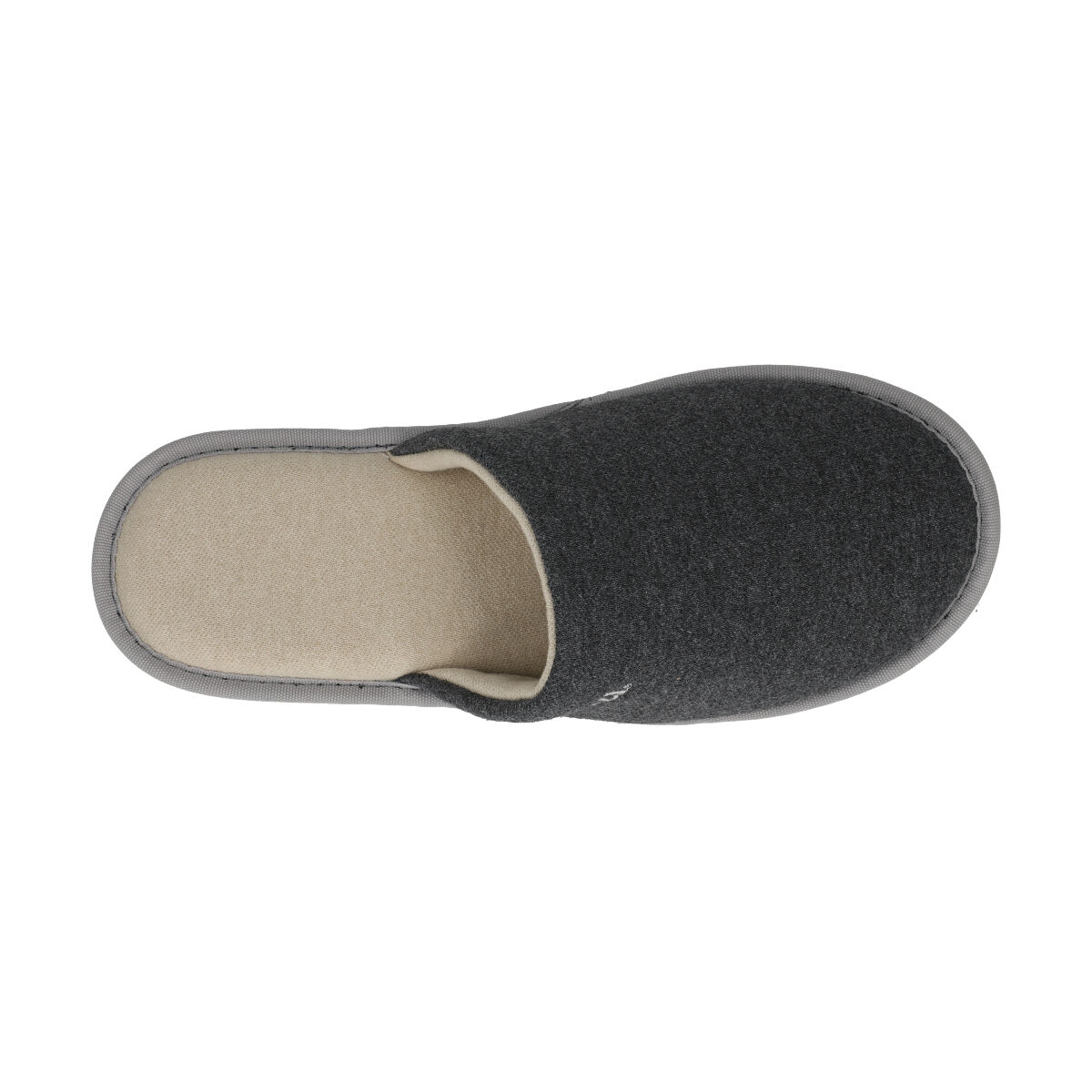 Pantufla Destalonada Ferruzi Gris para Hombre image number null