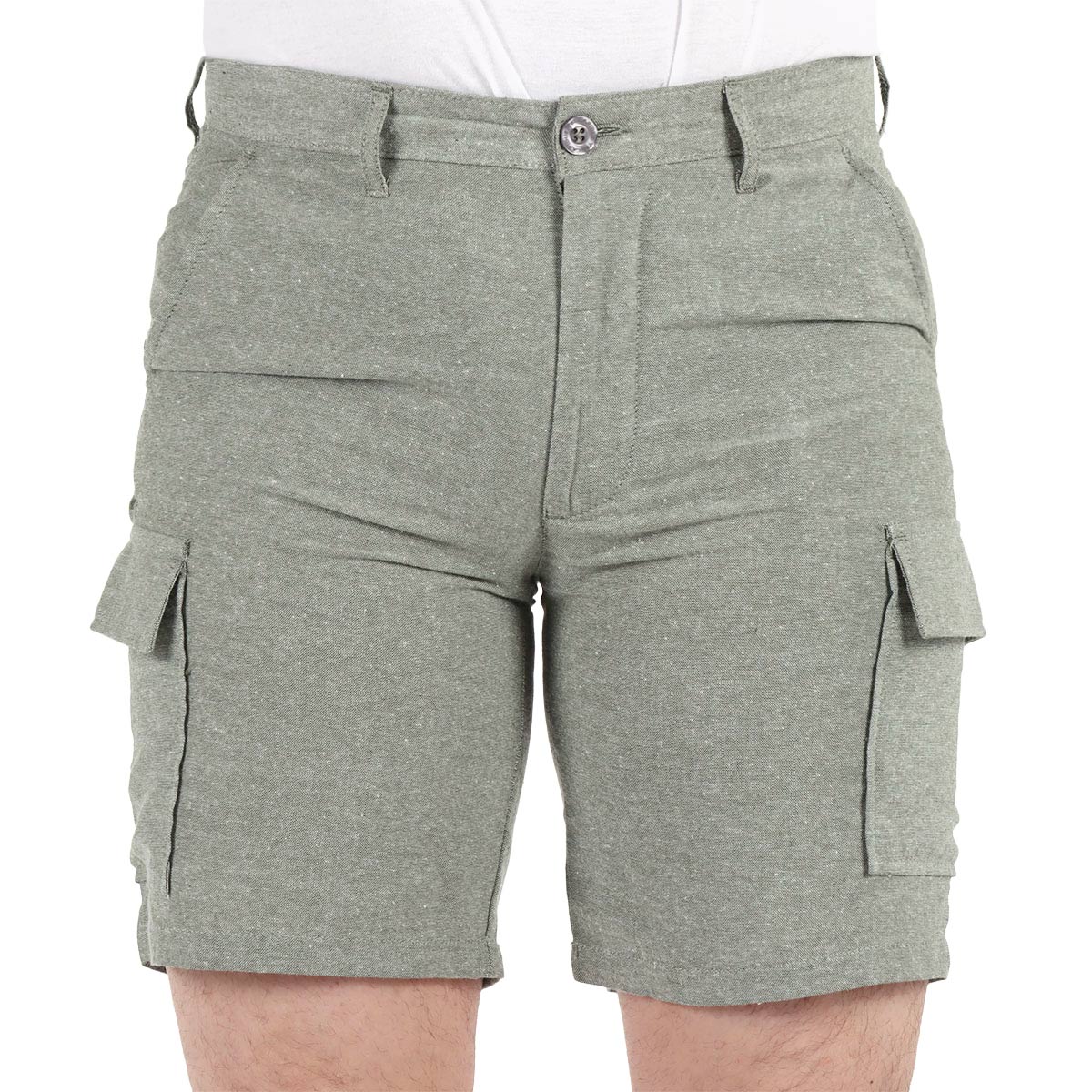 Bermuda Bolsillos Cargo Olivo Ted Lapidus para Hombre image number null