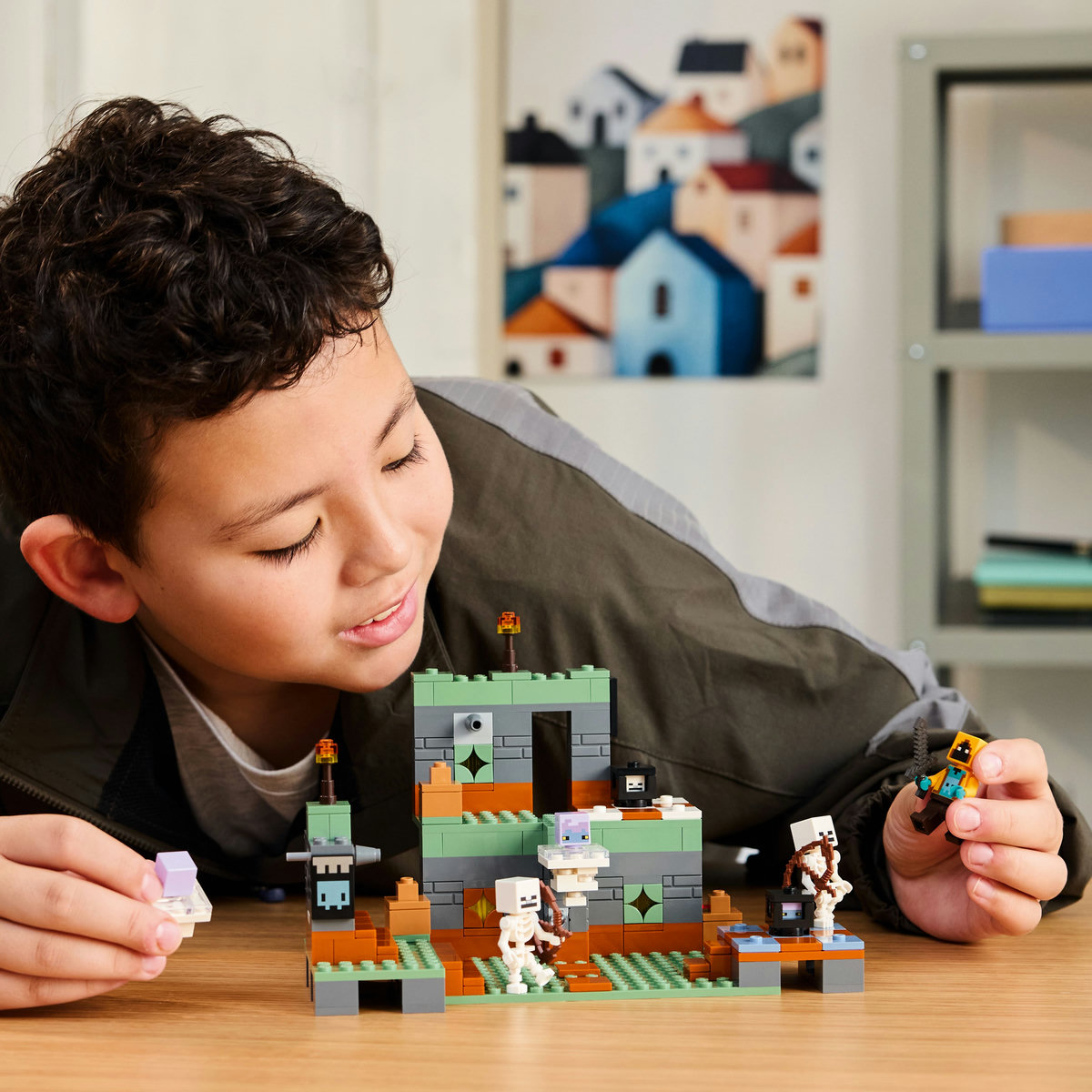 LEGO&reg; Minecraft&reg; La C&aacute;mara de Desaf&iacute;o Juguete de Construcci&oacute;n image number null