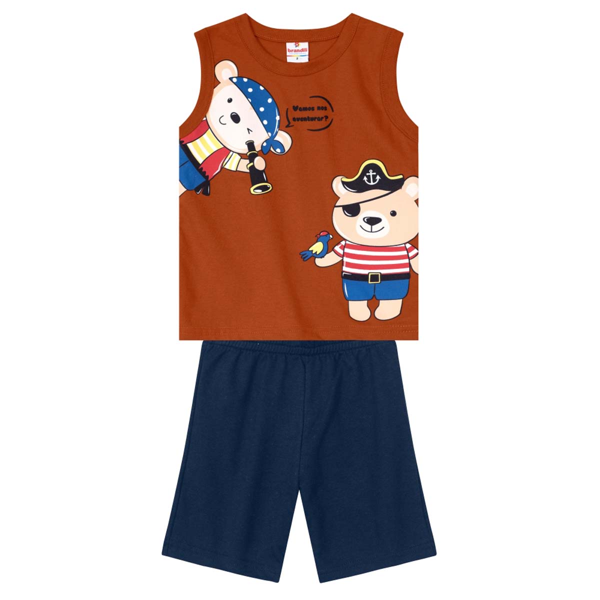 Conjunto 2 Piezas Brandili con Dise&ntilde;o Dibujos animados para Ni&ntilde;o image number null