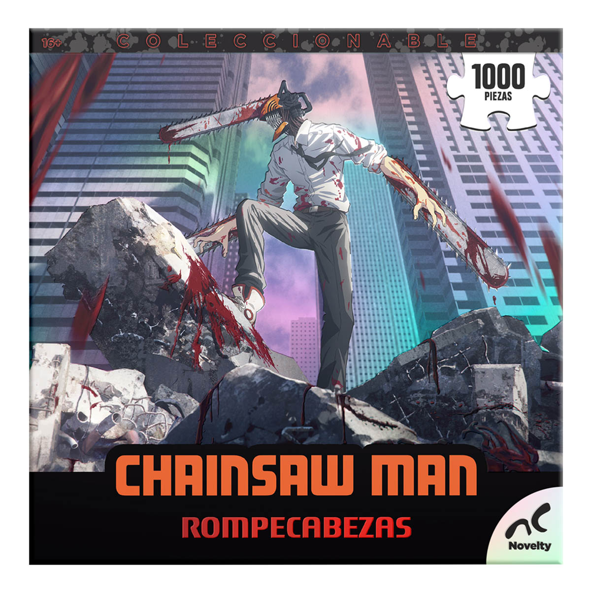 Rompecabezas Coleccionable Chainsaw Man NOVELTY 1000 Piezas image number null