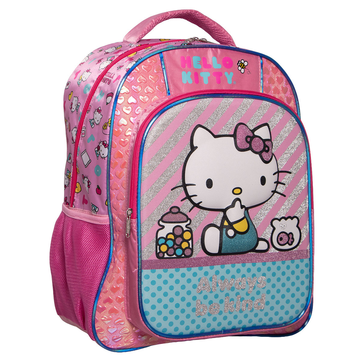 Mochila Kitty Primaria Rosa Ruz image number null