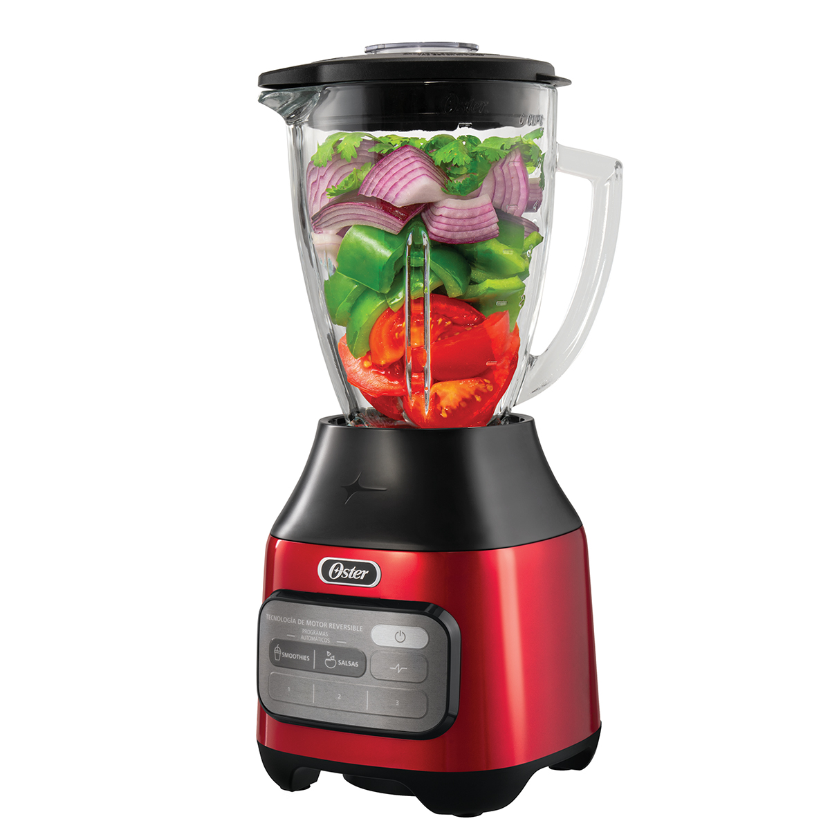 Licuadora Value Plus Reversa Roja 800w Oster image number null