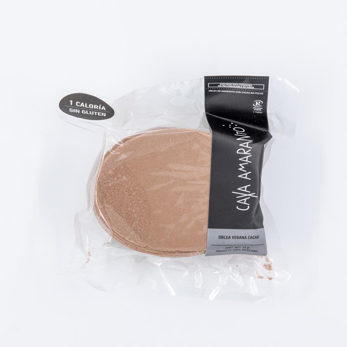 Oblea Vegana Cacao Caxa Amaranto 55g image number null