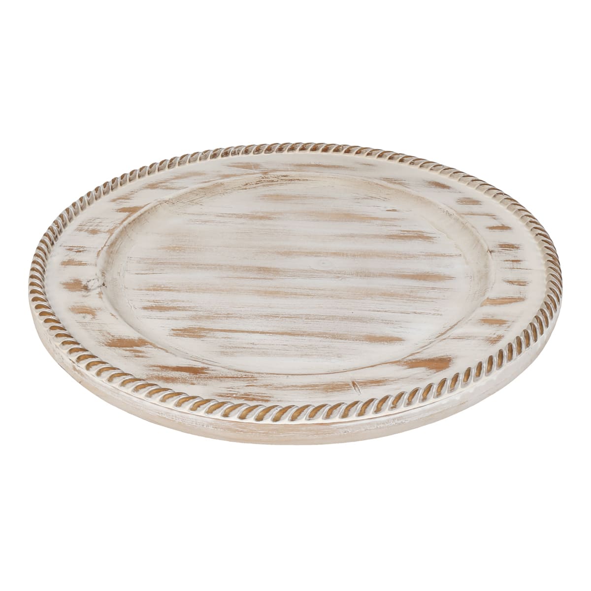 Plato Base Wood Spike Rim Vintage Home image number null