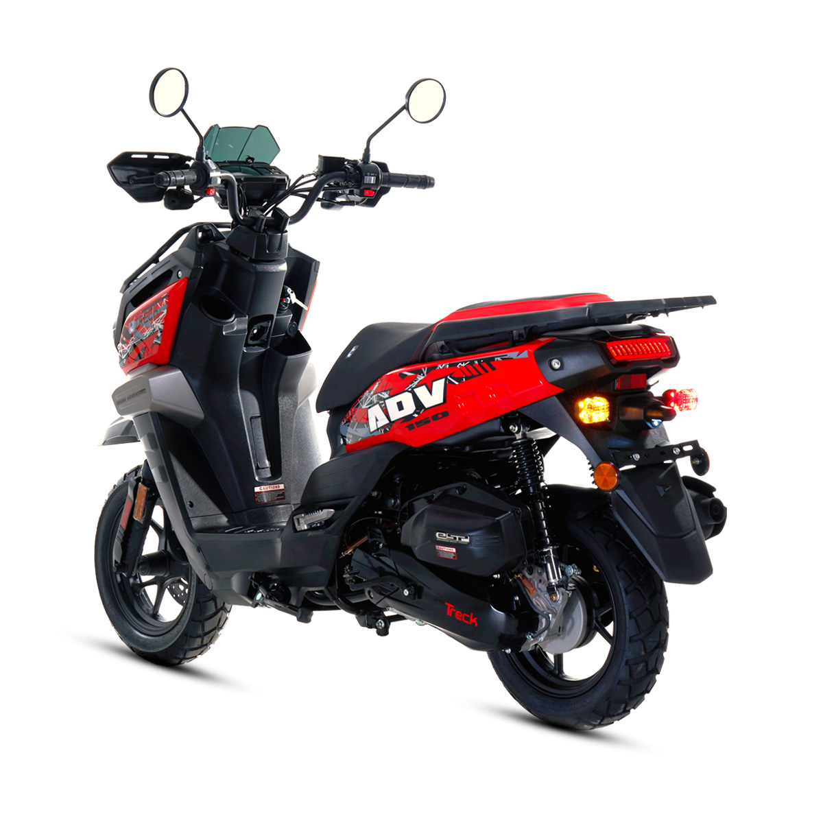 Motoneta Treck Motors Acorazada 150 Rojo/Negro 2026 image number null