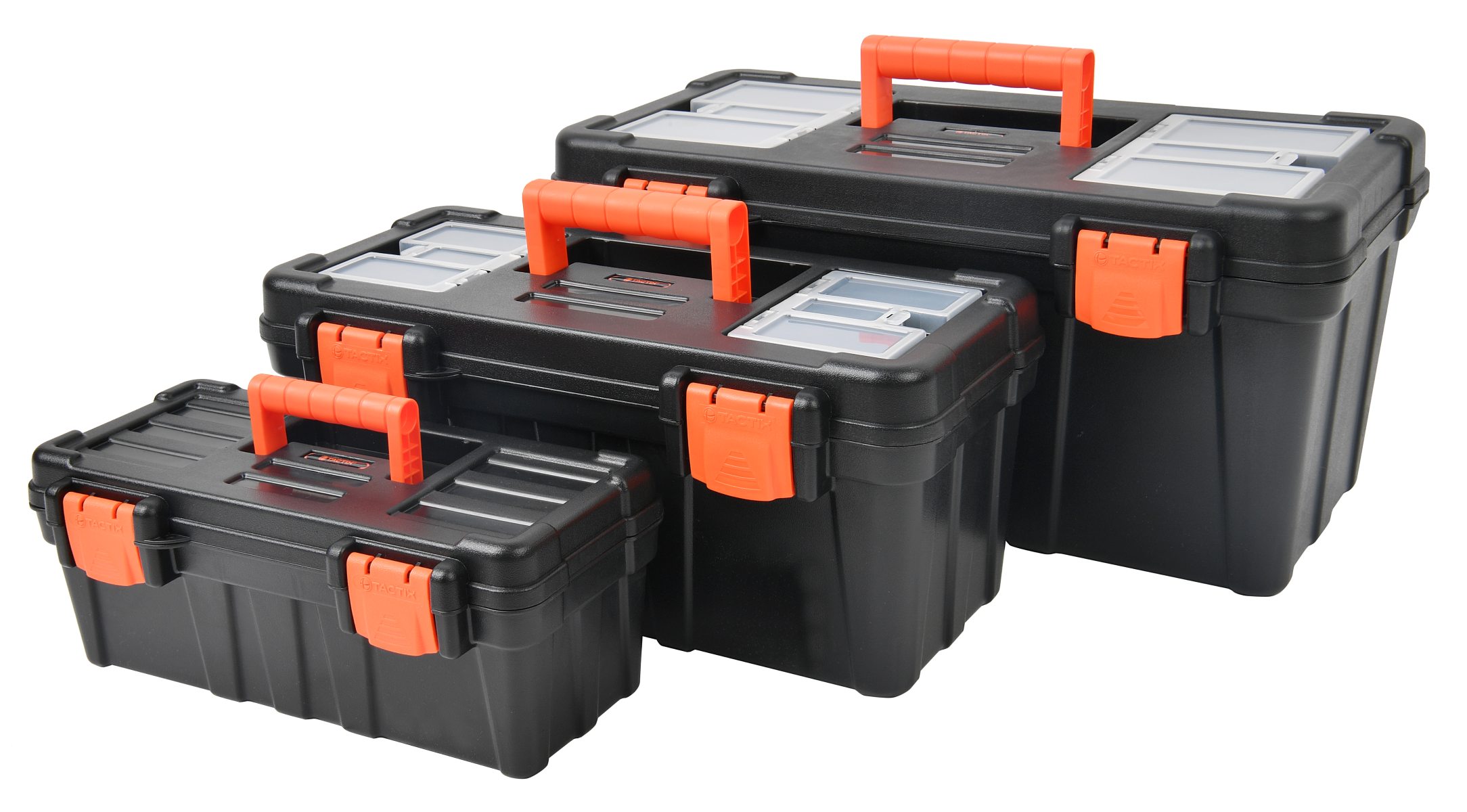 Juego de Tres Cajas de Herramientas Tactix image number null