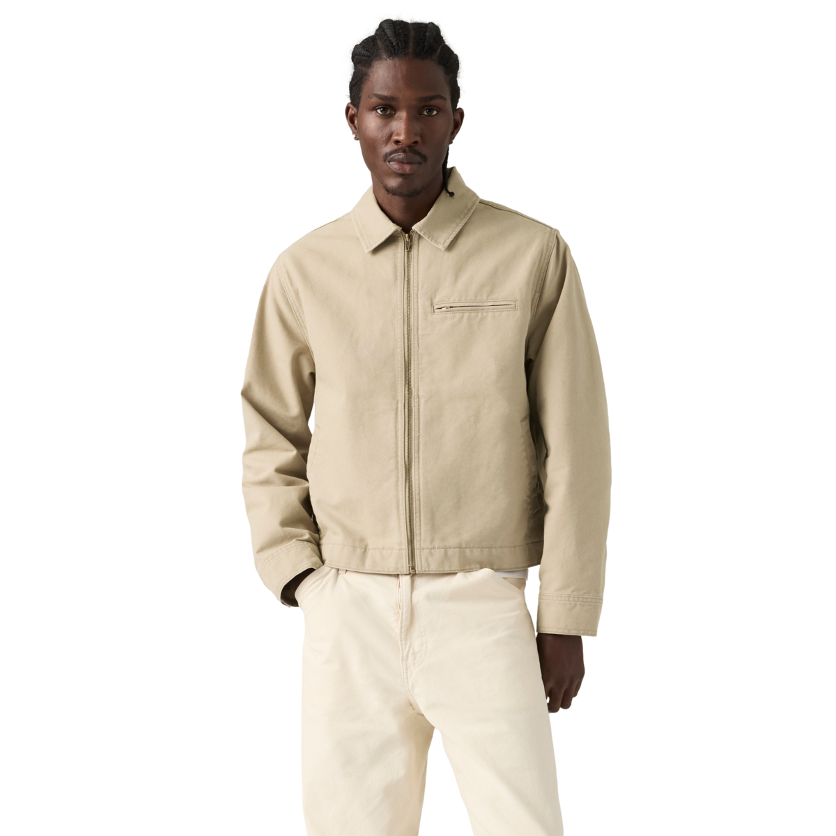 Levi&rsquo;s&reg; Chamarra Crop Cristobal Garage Relaxed Fit para Hombre image number null