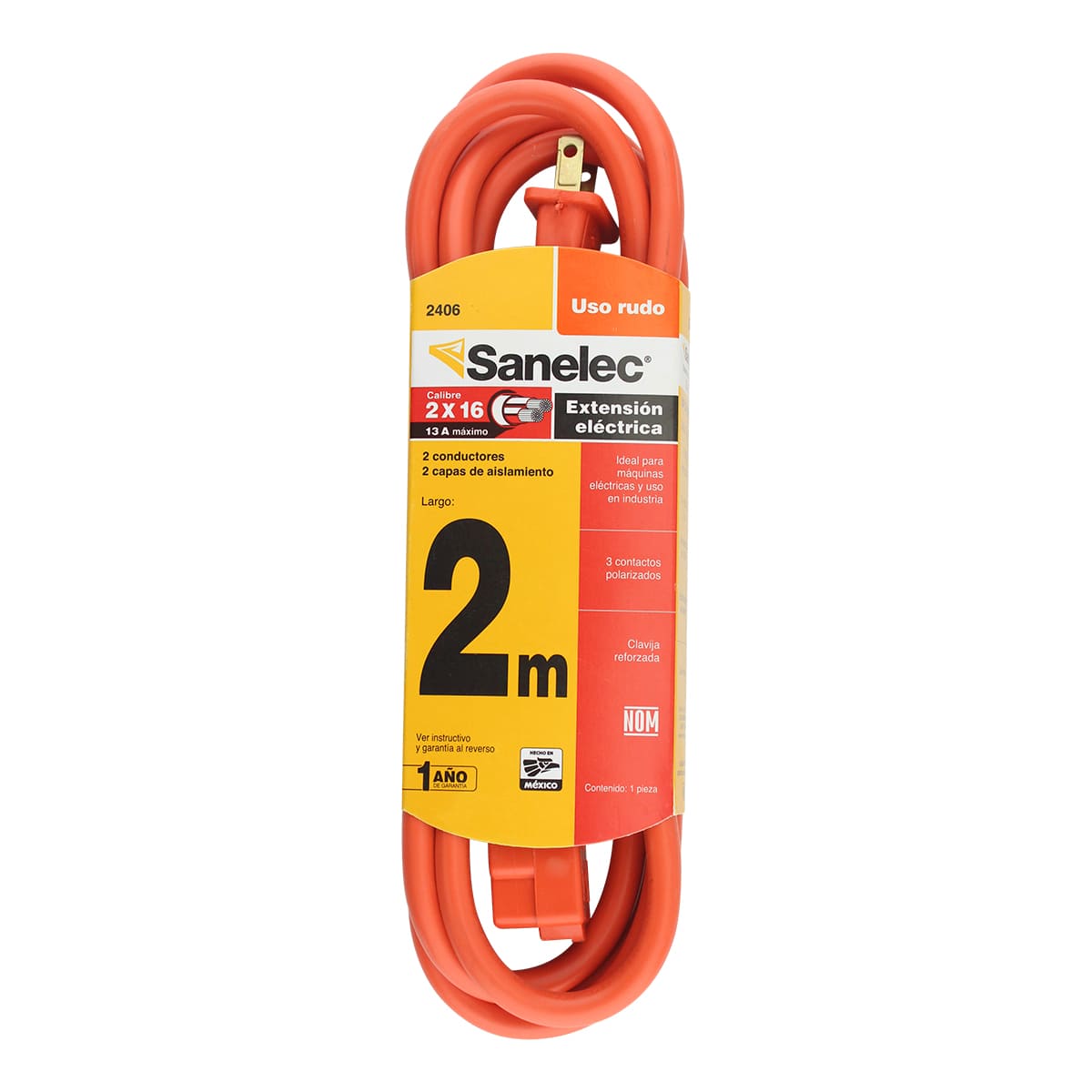 Extensi&oacute;n Uso Rudo Sanelec  2m image number null