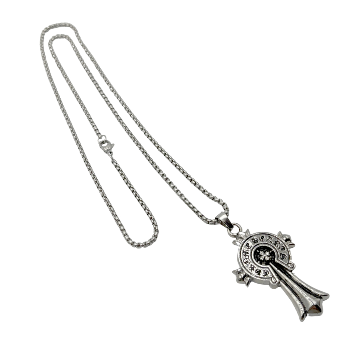 Cadena Eslab&oacute;n Cruz H Aktuales para Hombre image number null