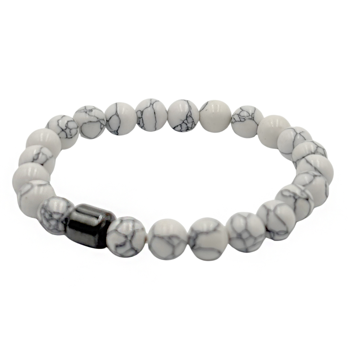 Pulsera Bolas 8Mm Cierre H Aktuales para Hombre image number null