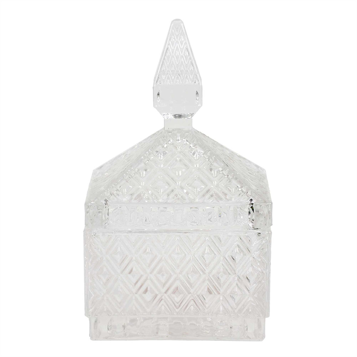 Bombonera Carree de Vidrio 9 x 9 cm Home Deco Factory image number null